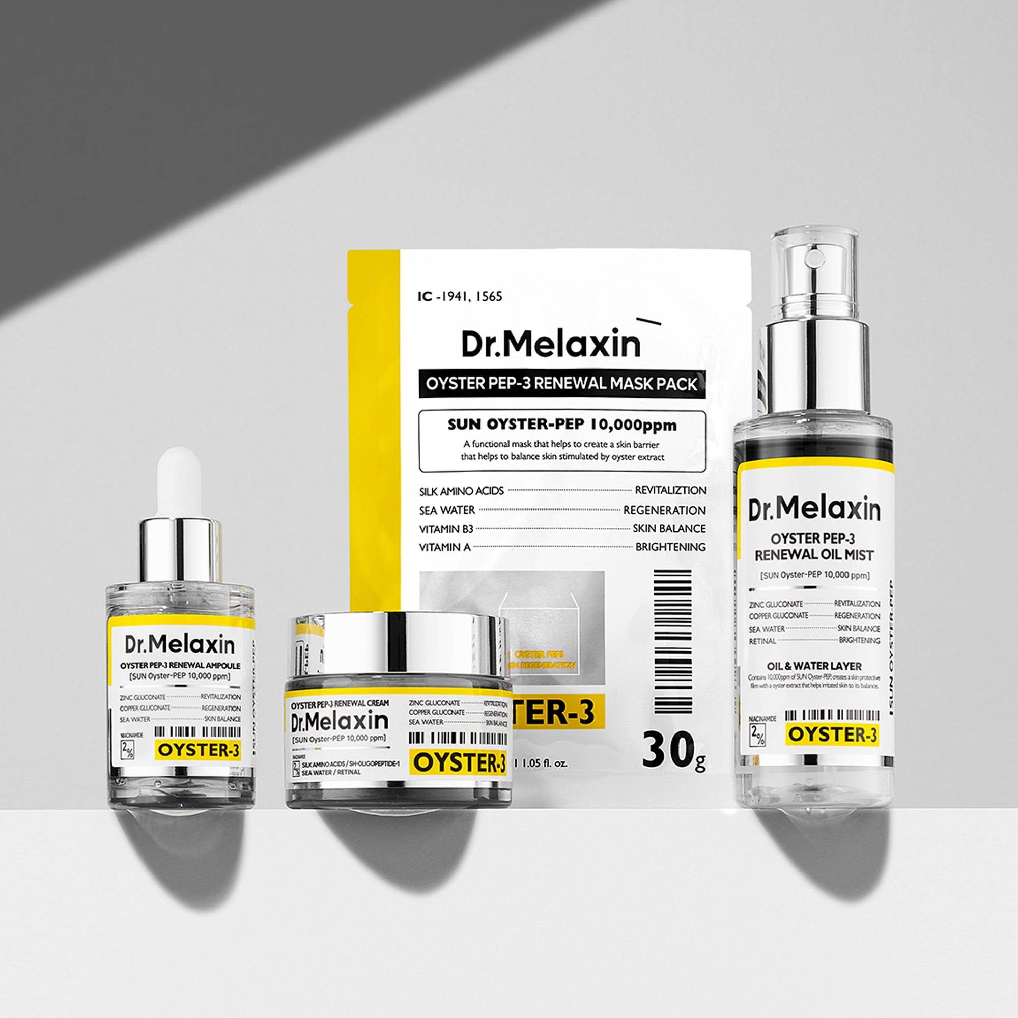 Oyster Pep-3 Renewal Anti-Aging Line