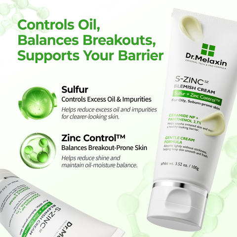 S-ZINC Blemish Cream - Dr.Melaxin.us