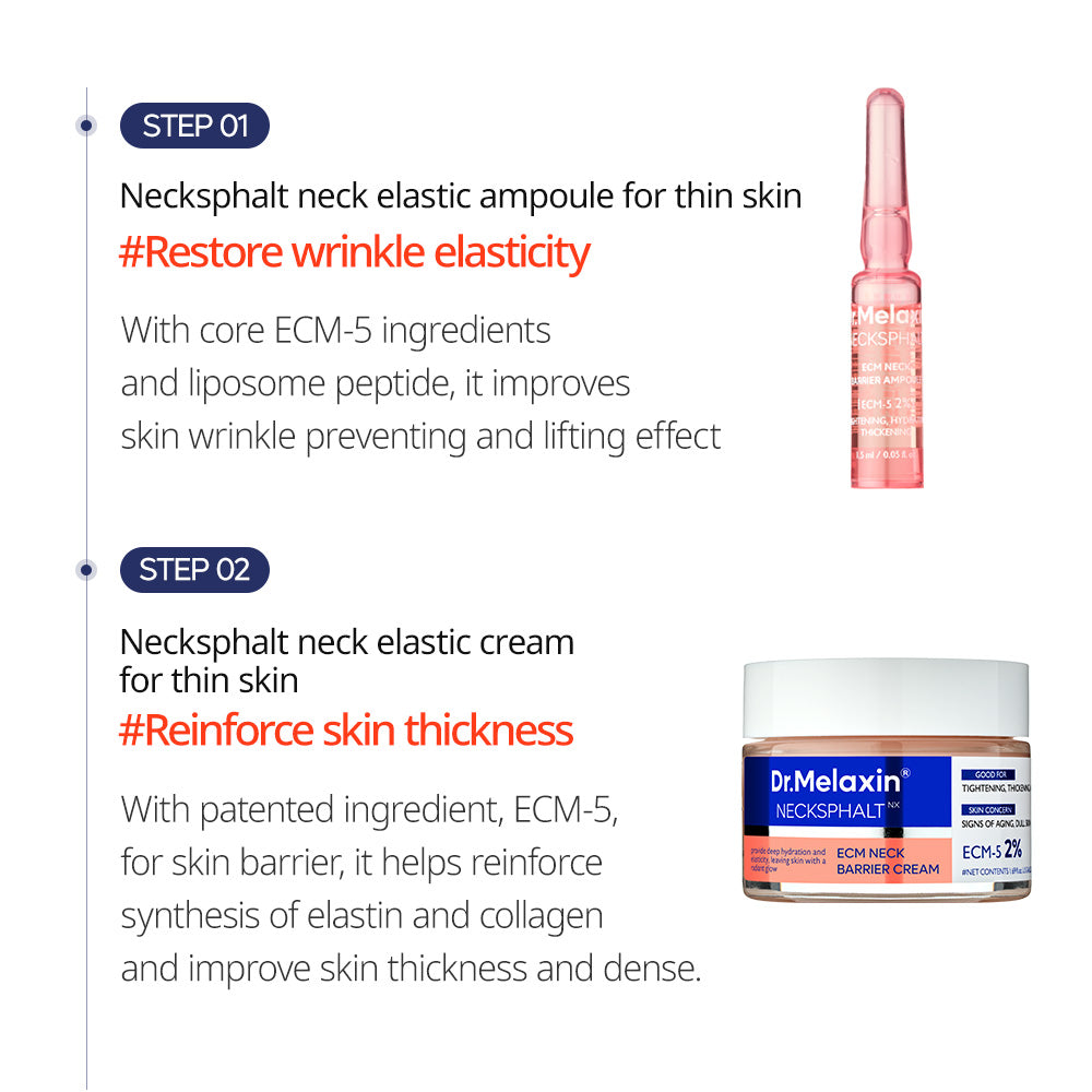 Cellumé ECM CREAM 50ml Necksphalt ECM Neck Tightening Line – Dr.Melaxin.sg
