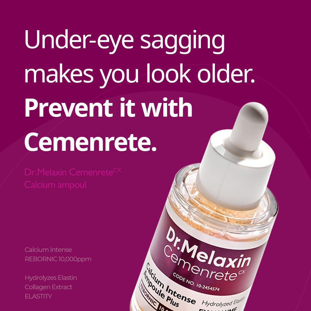 [Week 3] Cemenrete Calcium Intense Ampoule + Necksphalt ECM Neck Barrier Cream