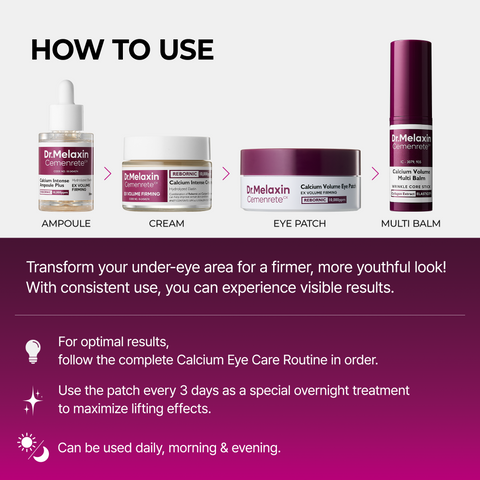 Calcium Eye Care Routine Set
