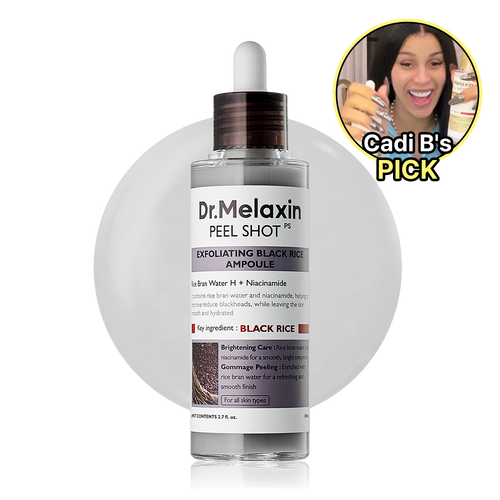 Peel Shot Glow Black Rice Ampoule