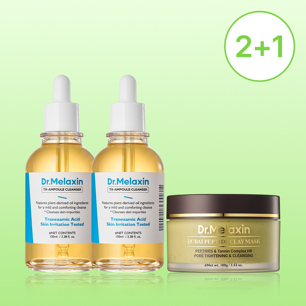 [2+1 Lucky Deals] TX Cleanser 2pcs + Dubai Mask
